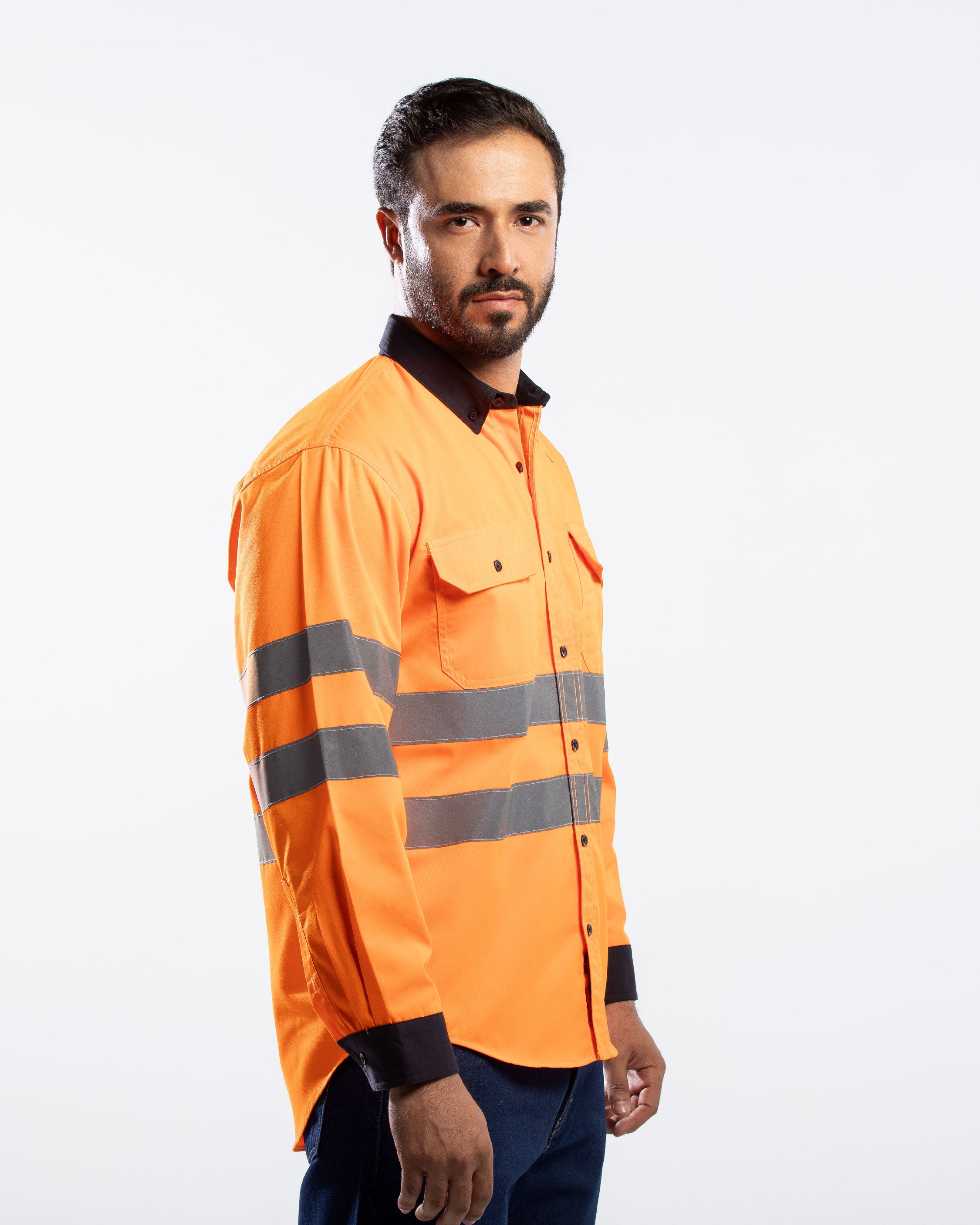 Camisa Hombre Manga larga Hi Vis