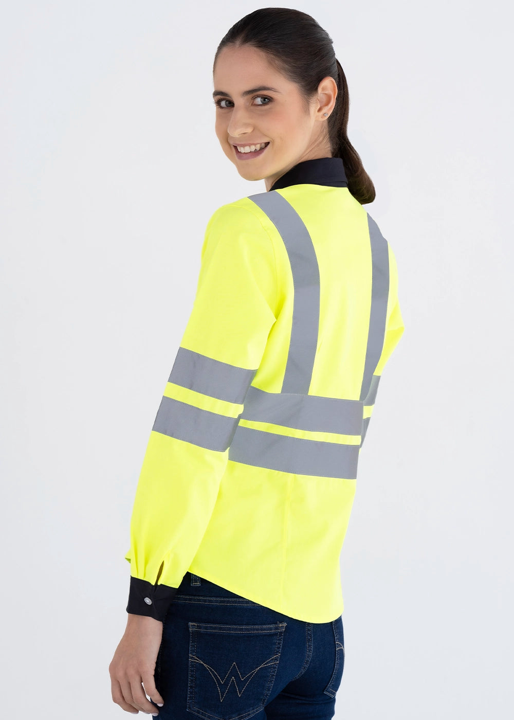 Blusa Mujer Manga Larga Hi Vis