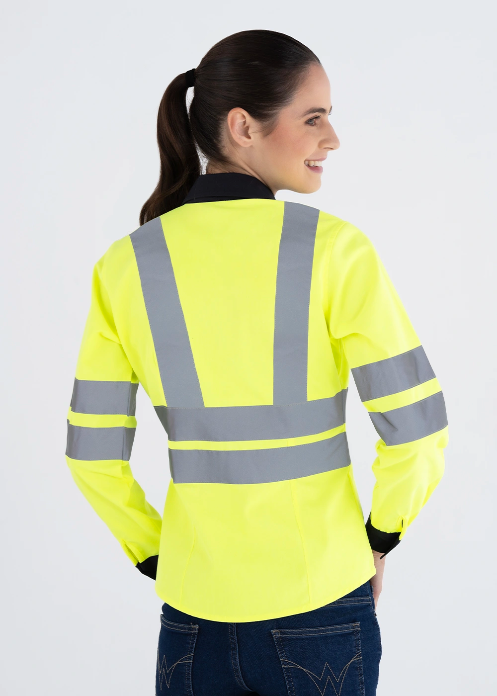 Blusa Mujer Manga Larga Hi Vis