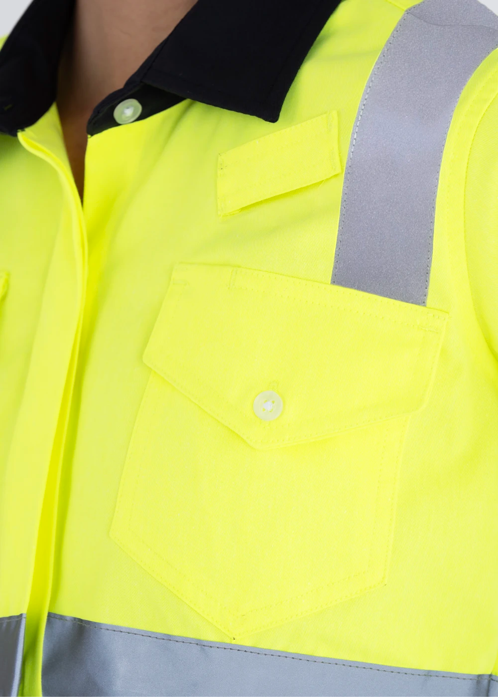 Blusa Mujer Manga Larga Hi Vis