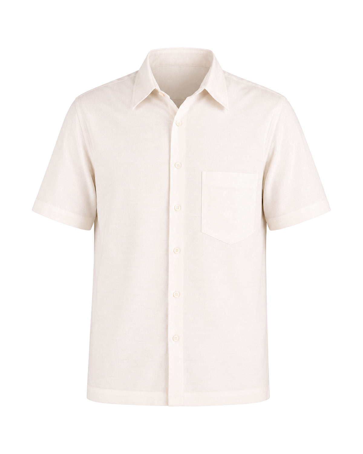 Camisa Hombre Manga Corta Lino