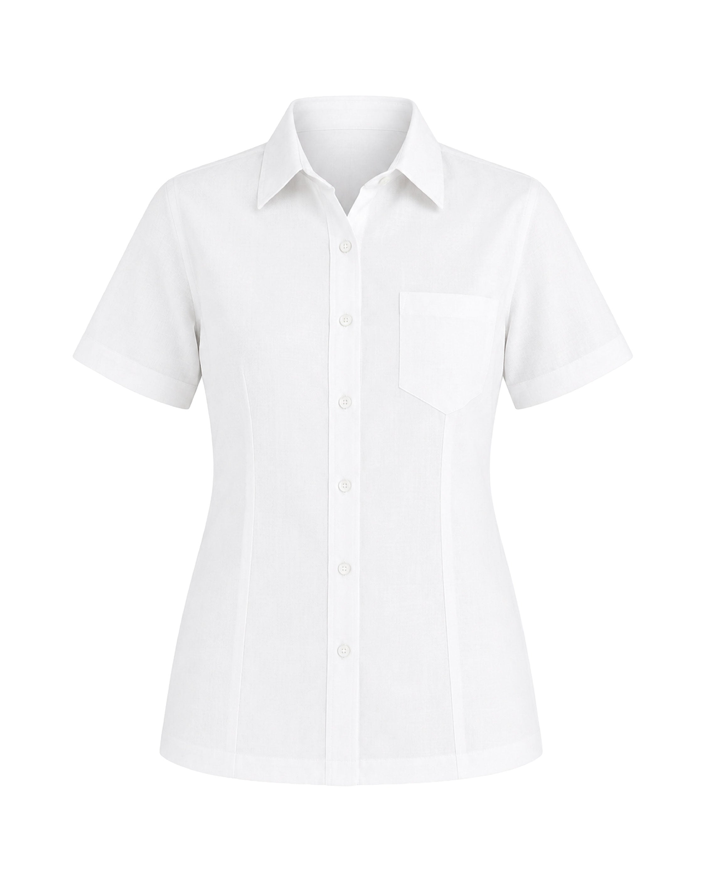 Blusa Mujer Manga Corta Lino