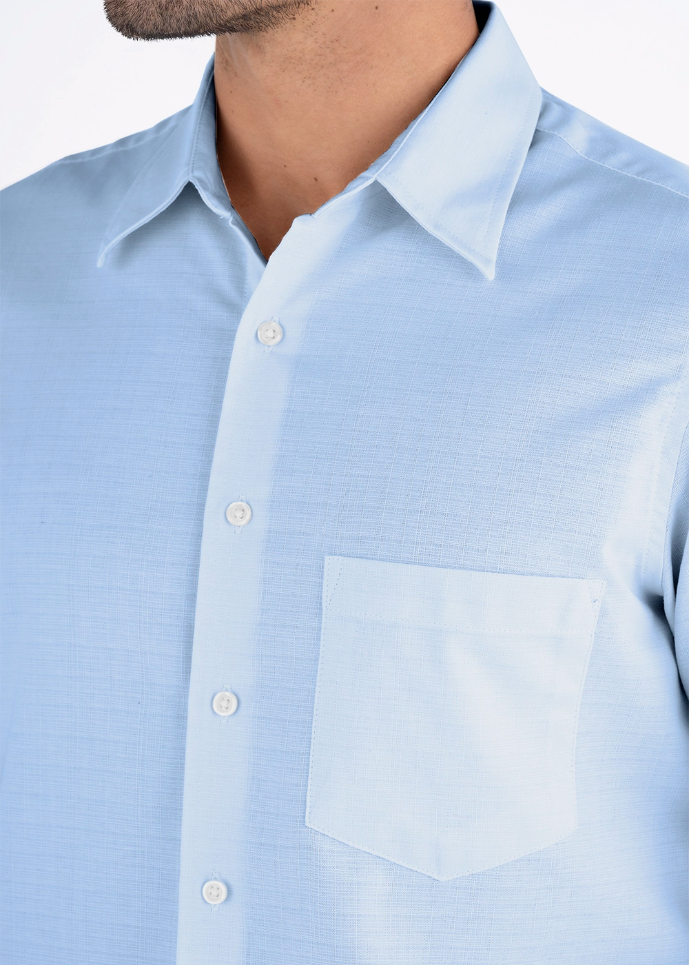 Camisa Hombre Manga Corta Lino