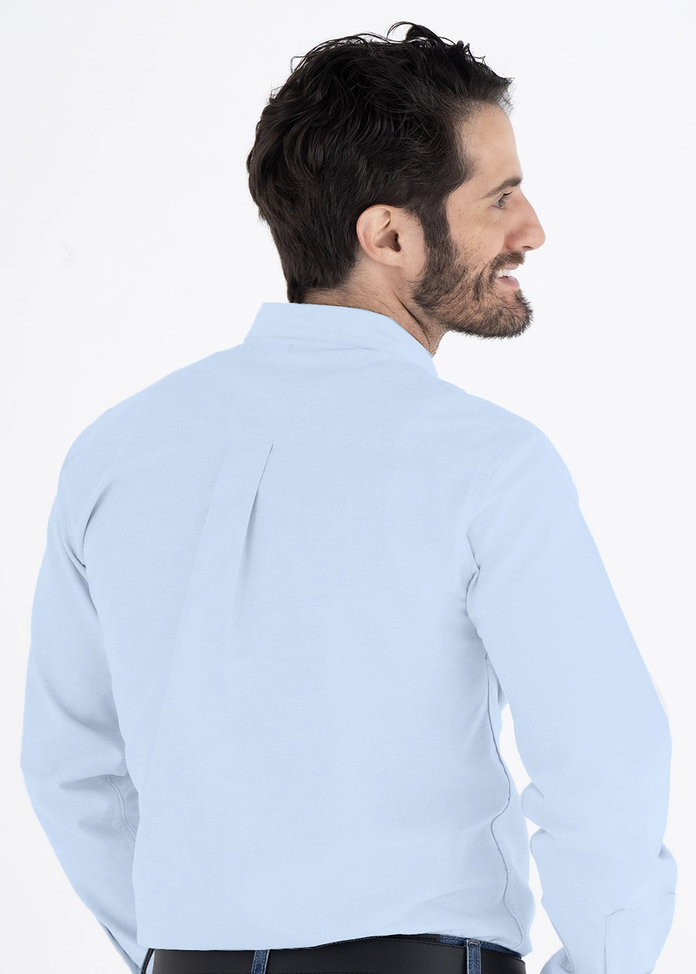 Camisa Hombre Manga Larga Oxford
