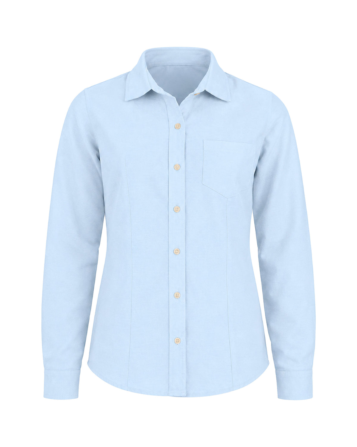Blusa Mujer Manga Larga Oxford