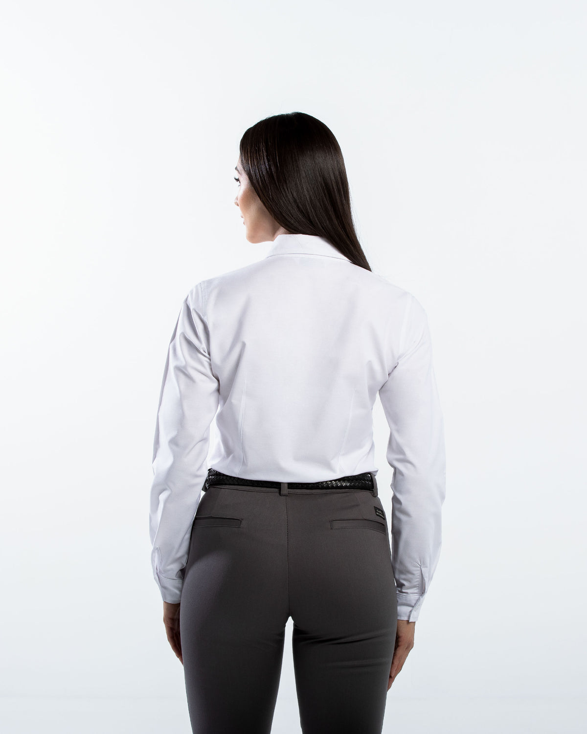 Blusa Mujer Manga Larga Oxford