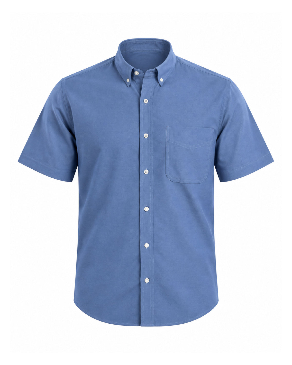 Camisa Hombre Manga Corta Oxford