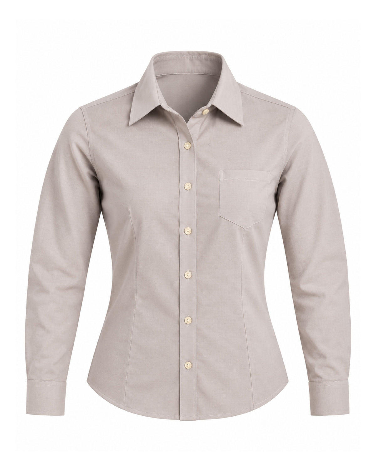 Blusa Mujer Manga Larga Oxford