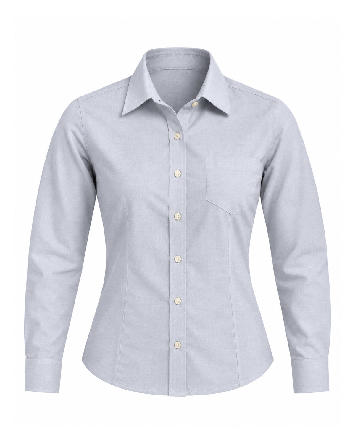 Blusa Mujer Manga Larga Oxford