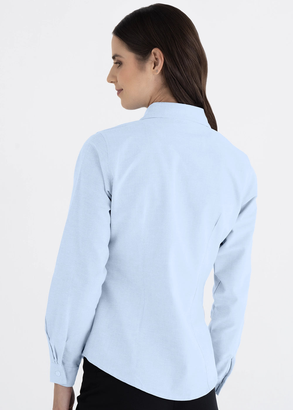 Blusa Mujer Manga Larga Oxford