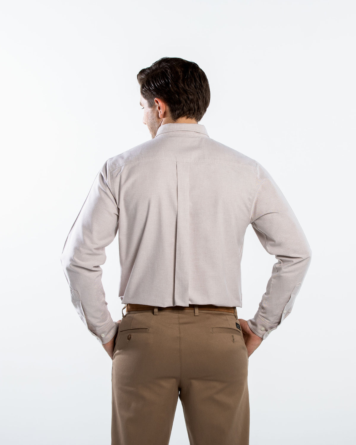 Camisa Hombre Manga Larga Oxford