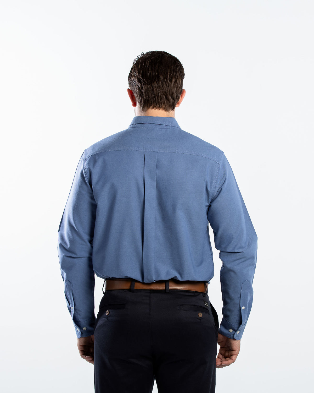 Camisa Hombre Manga Larga Oxford