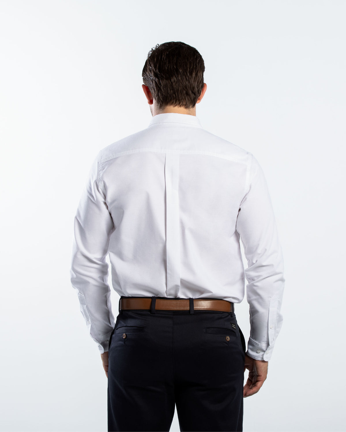 Camisa Hombre Manga Larga Oxford