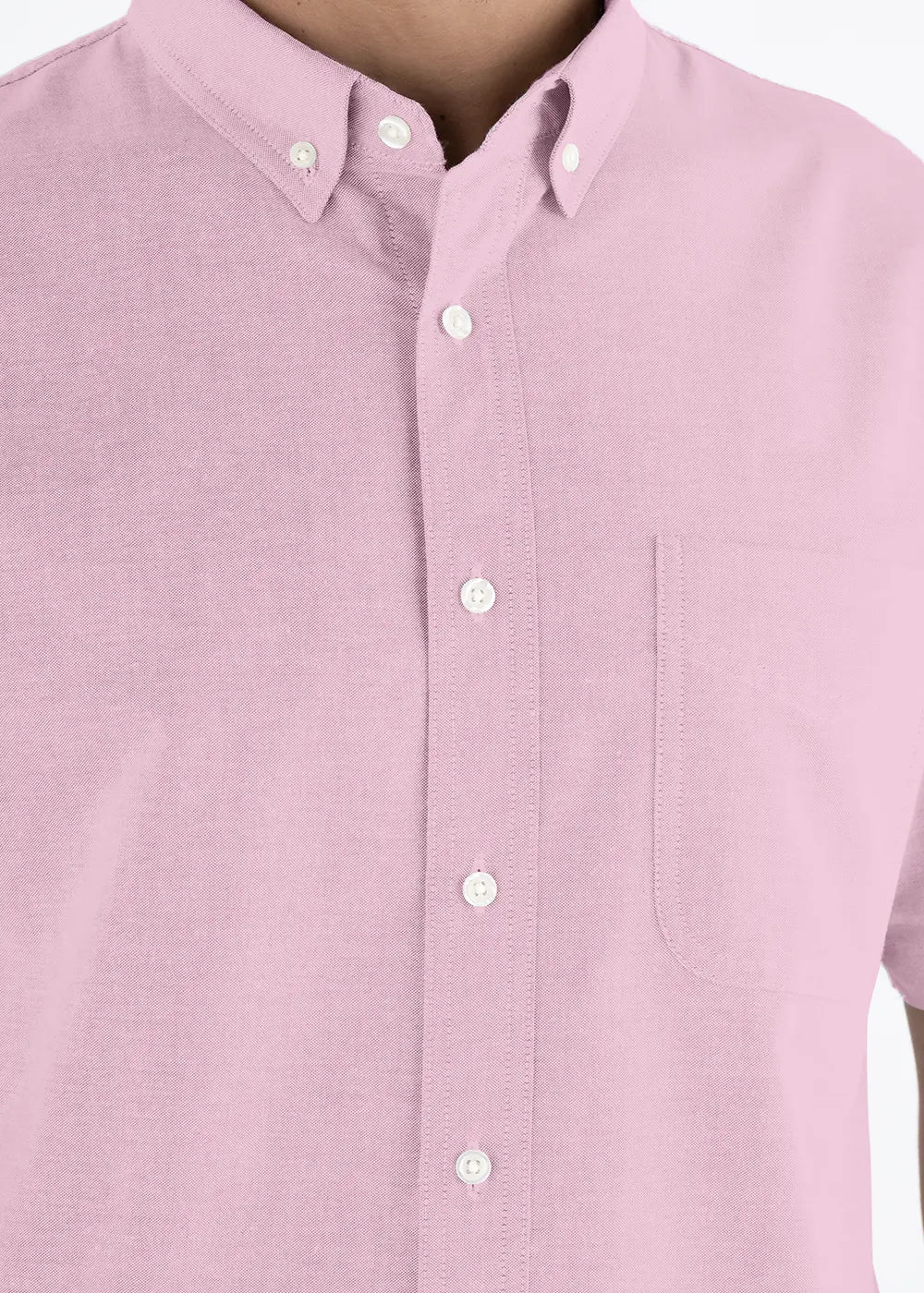 Camisa Hombre Manga Corta Oxford
