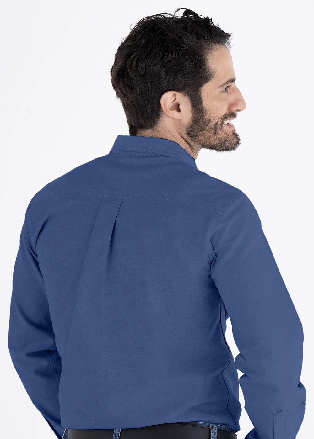 Camisa Hombre Manga Larga Oxford