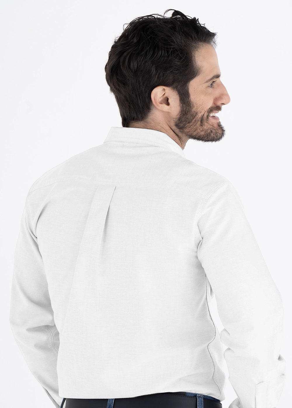 Camisa Hombre Manga Larga Oxford