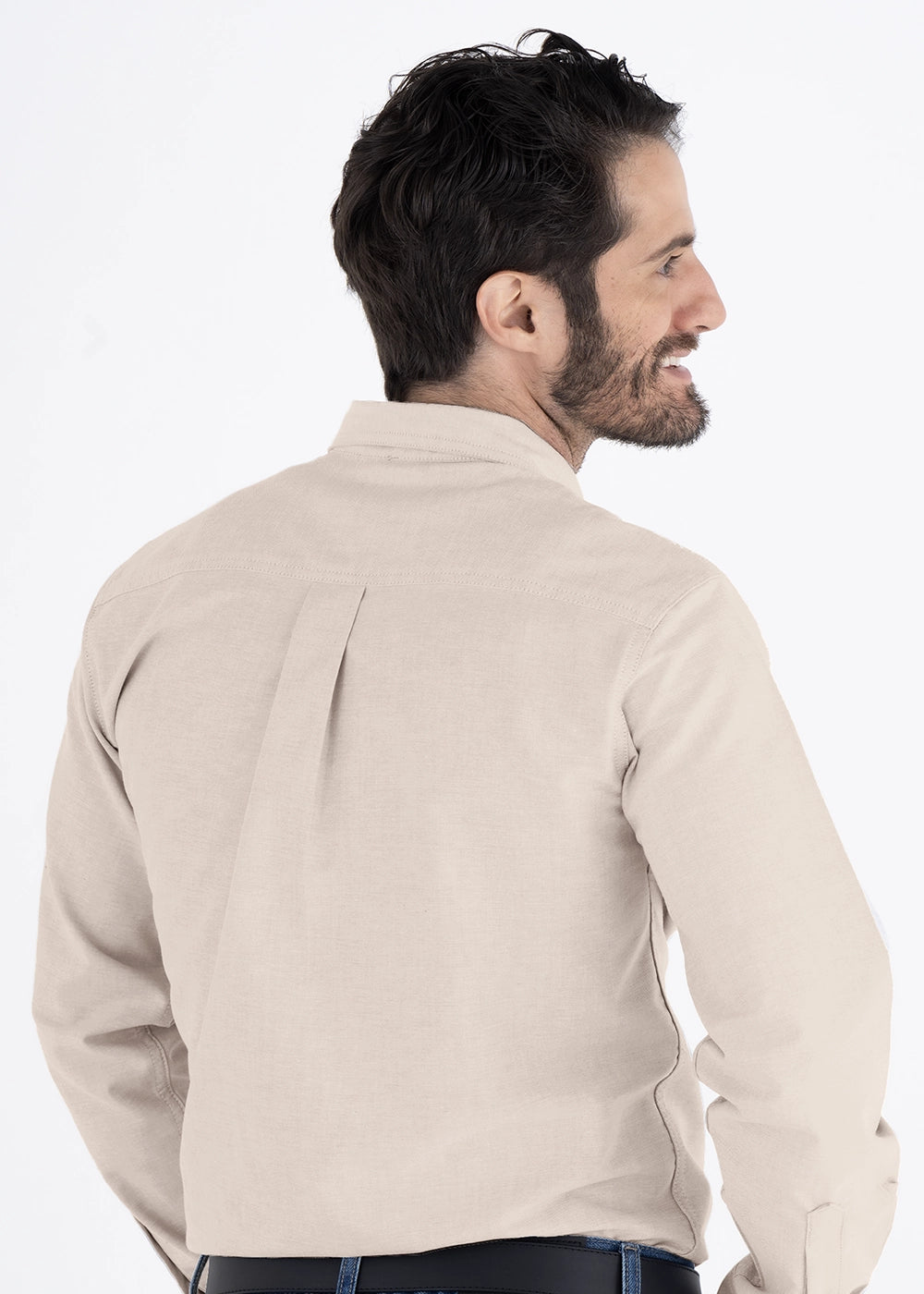 Camisa Hombre Manga Larga Oxford