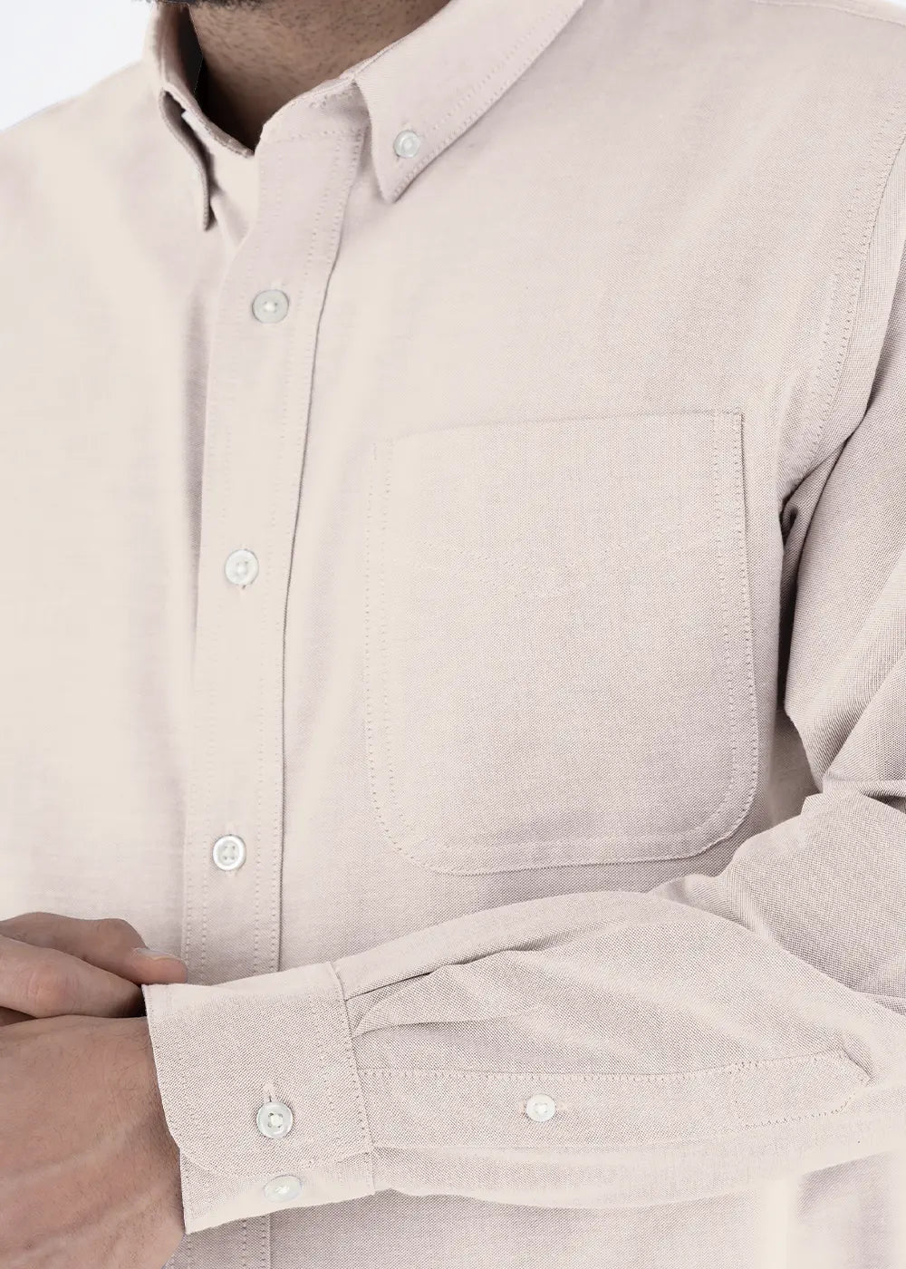 Camisa Hombre Manga Larga Oxford