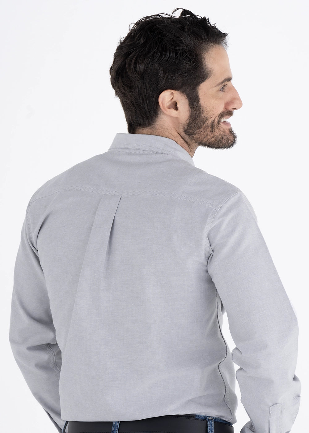 Camisa Hombre Manga Larga Oxford