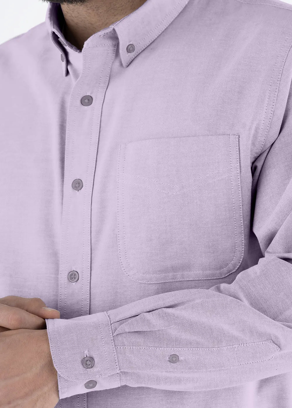 Camisa Hombre Manga Larga Oxford