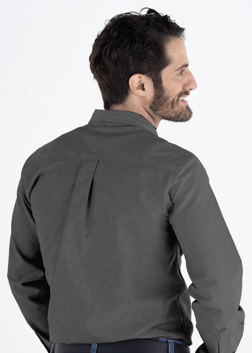Camisa Hombre Manga Larga Oxford