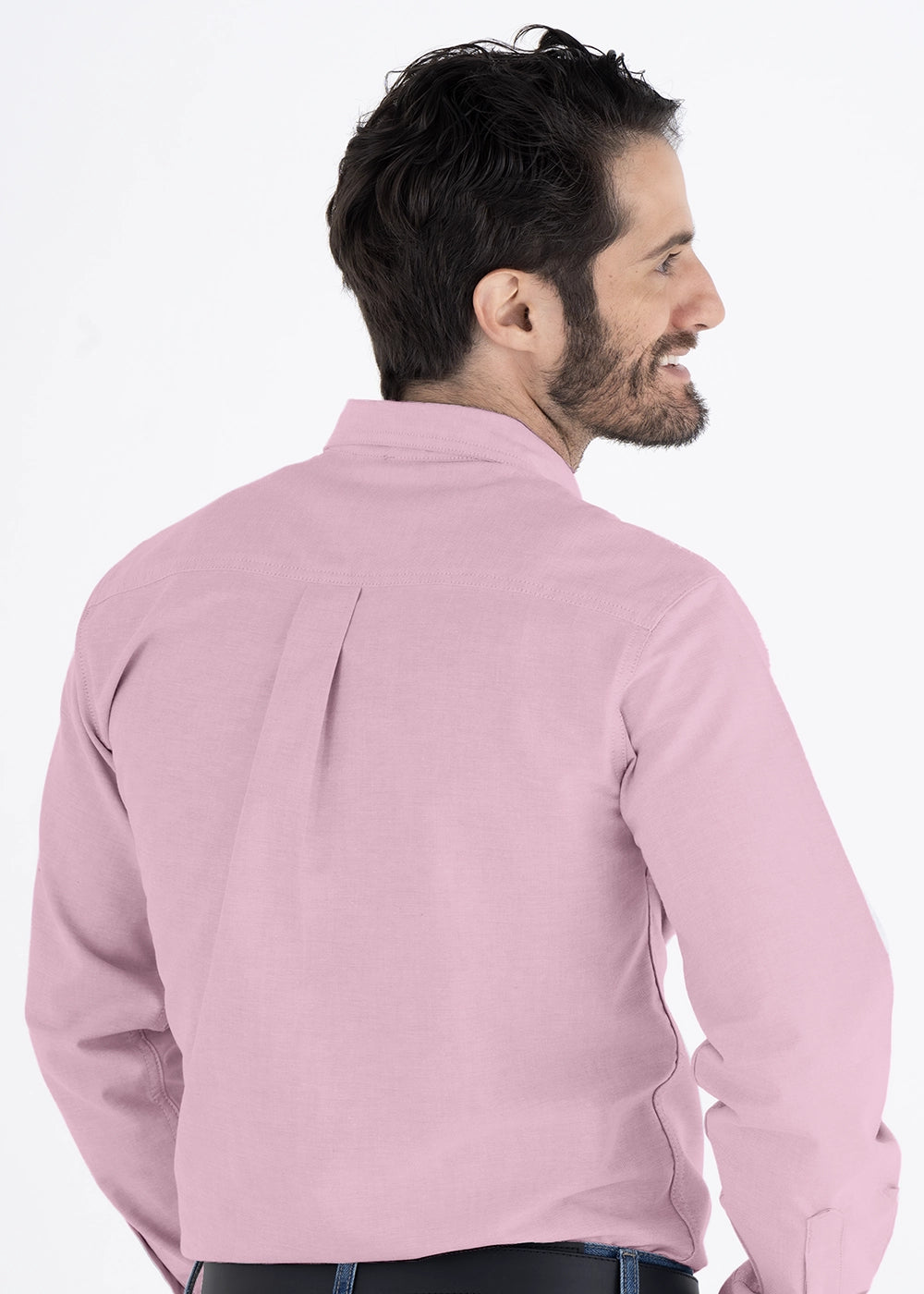 Camisa Hombre Manga Larga Oxford