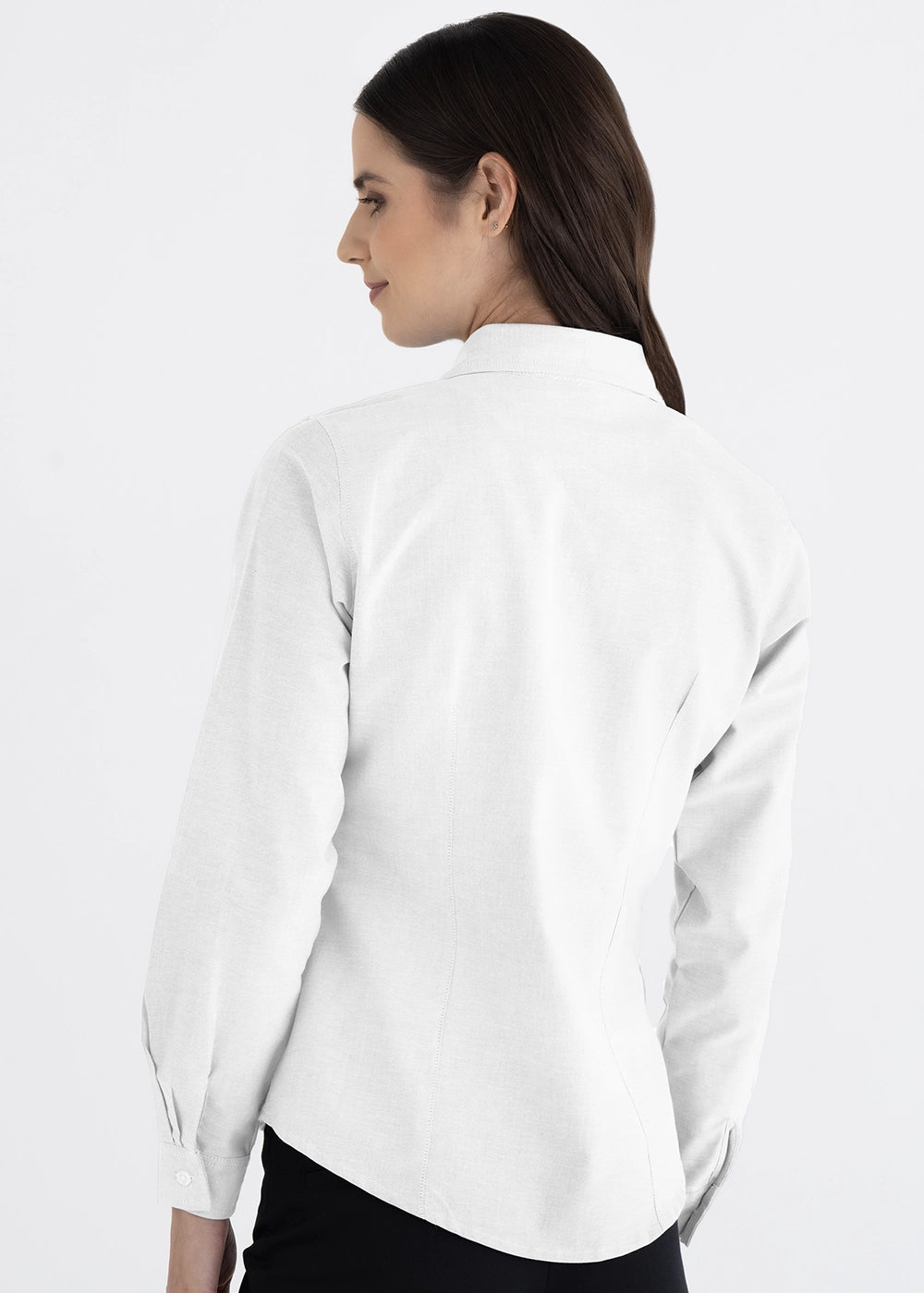 Blusa Mujer Manga Larga Oxford