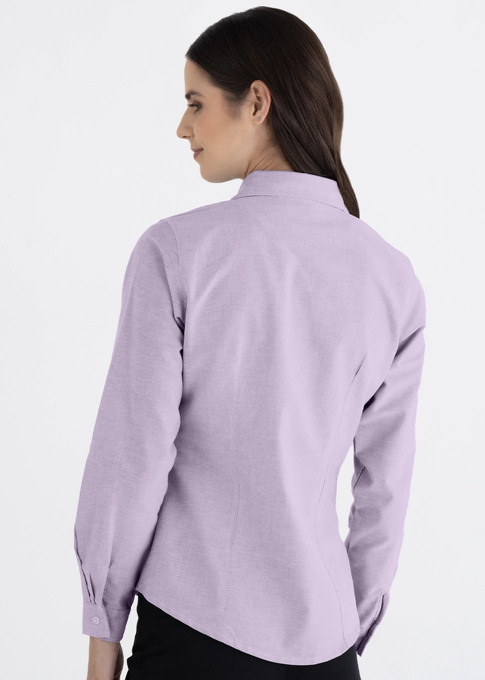 Blusa Mujer Manga Larga Oxford