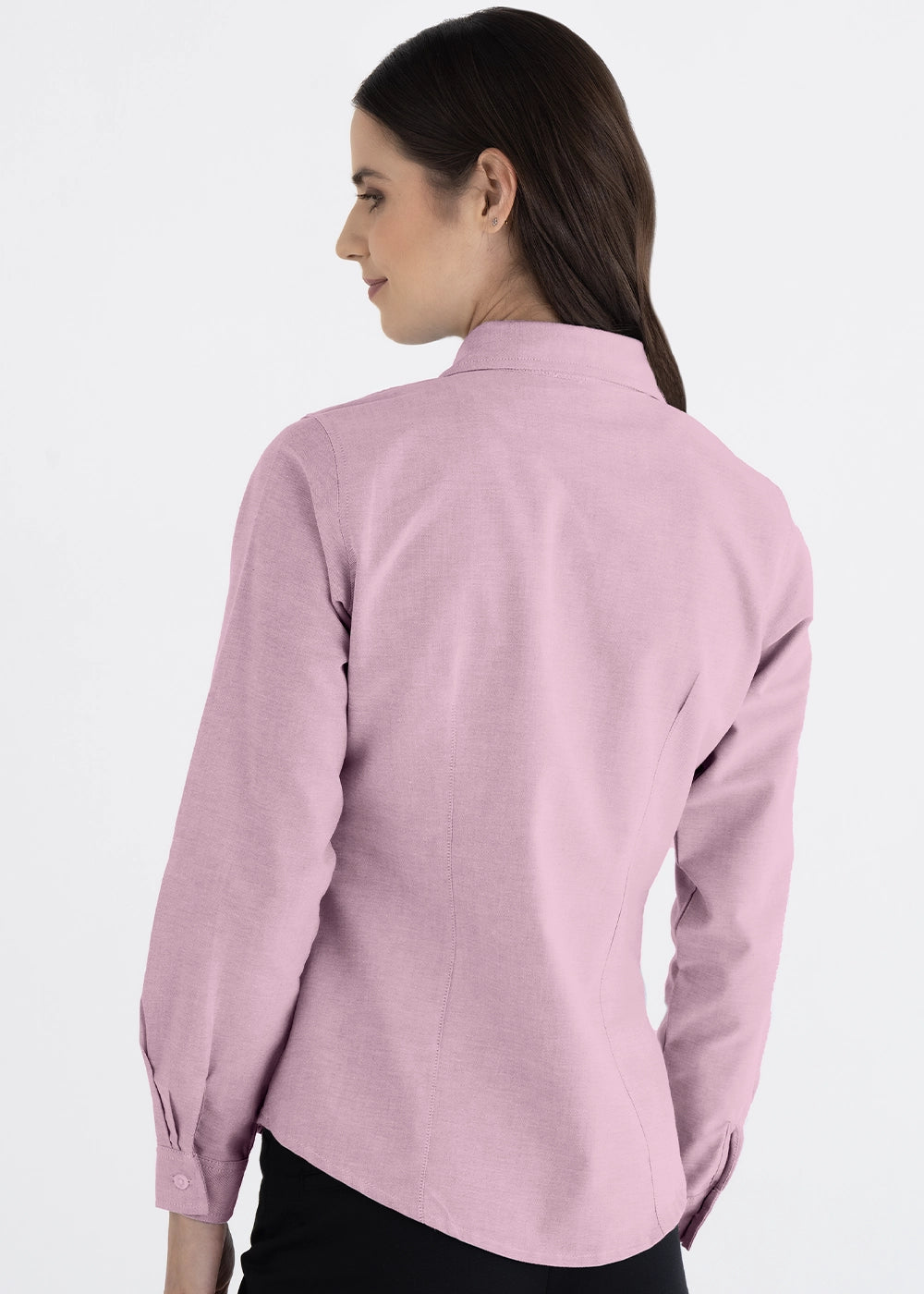 Blusa Mujer Manga Larga Oxford