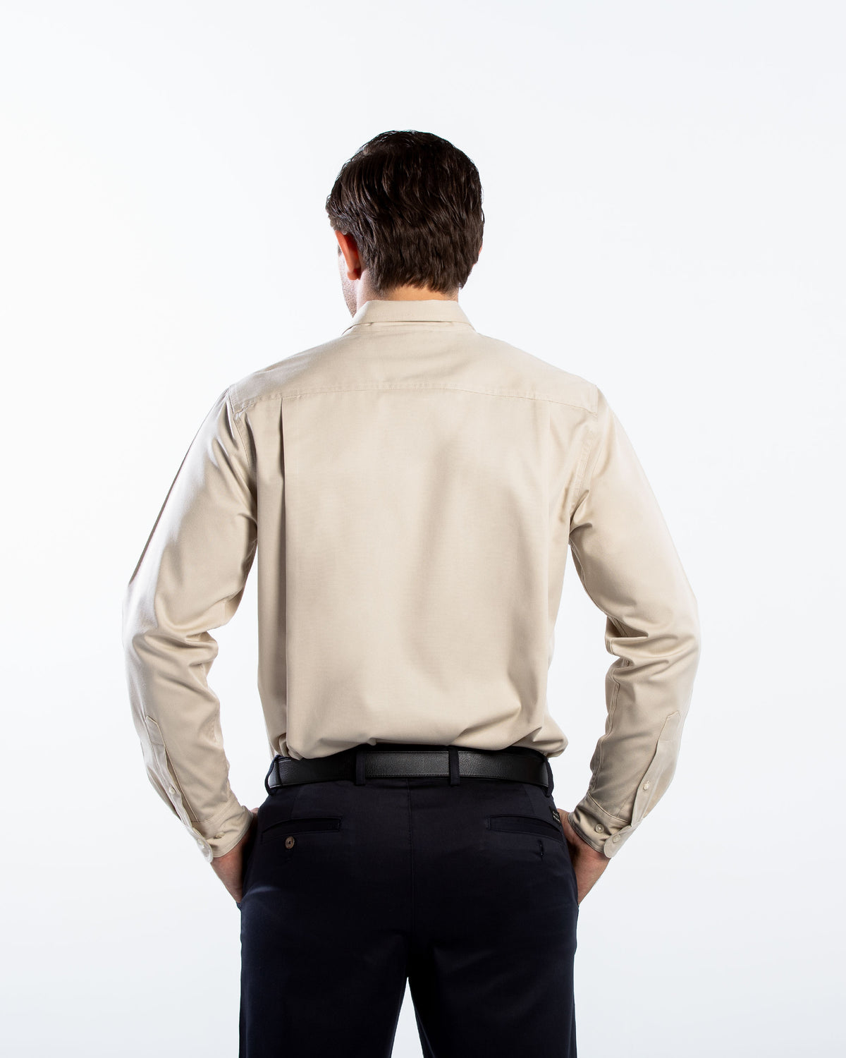 Camisa Hombre Manga Larga Polycotton