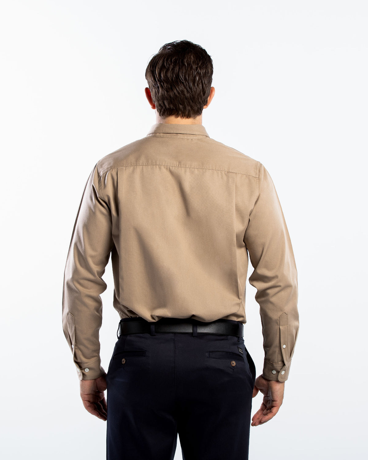 Camisa Hombre Manga Larga Polycotton