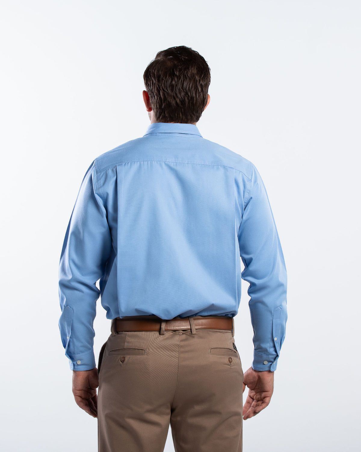 Camisa Hombre Manga Larga Polycotton