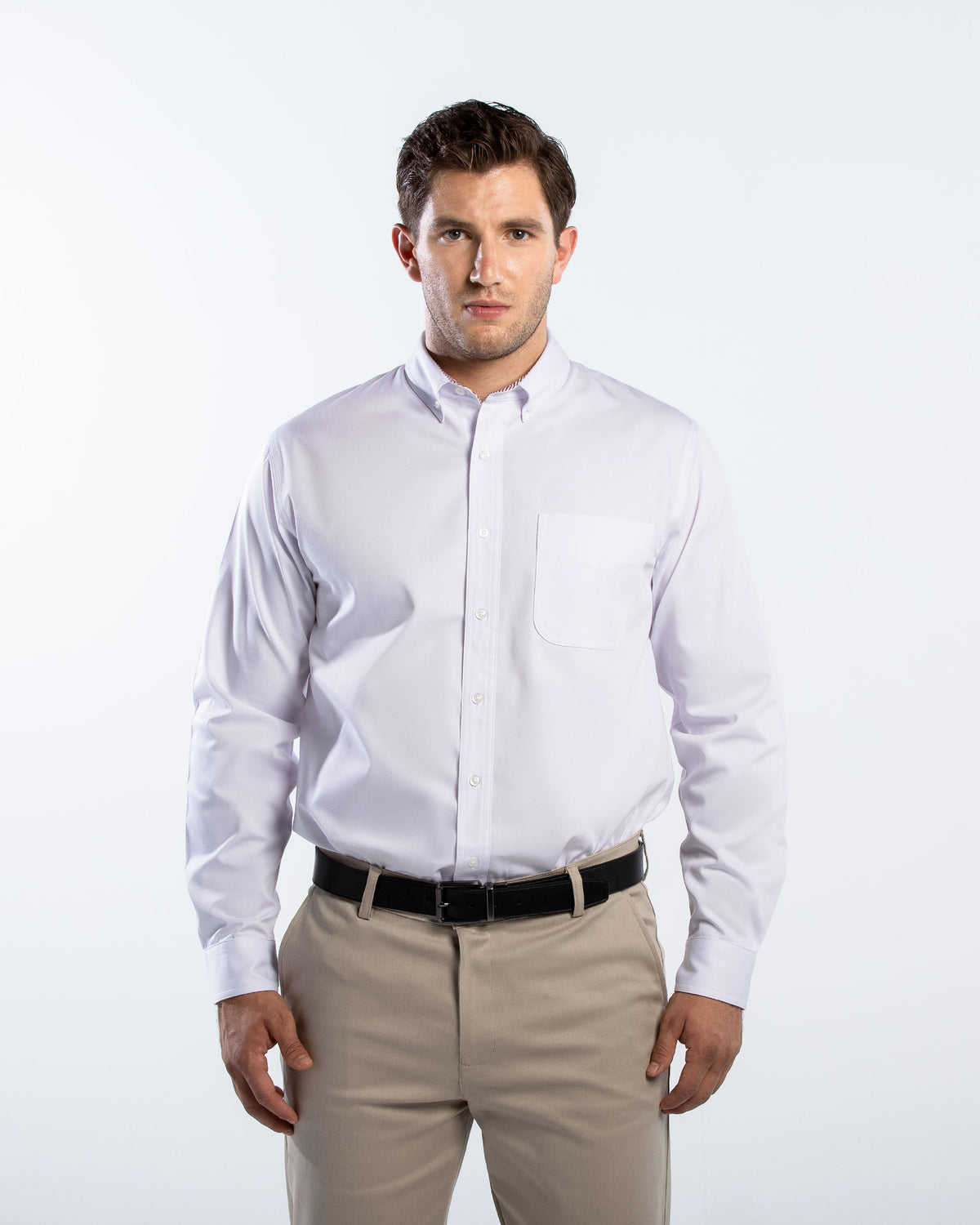 Camisa Hombre Manga Larga Polycotton