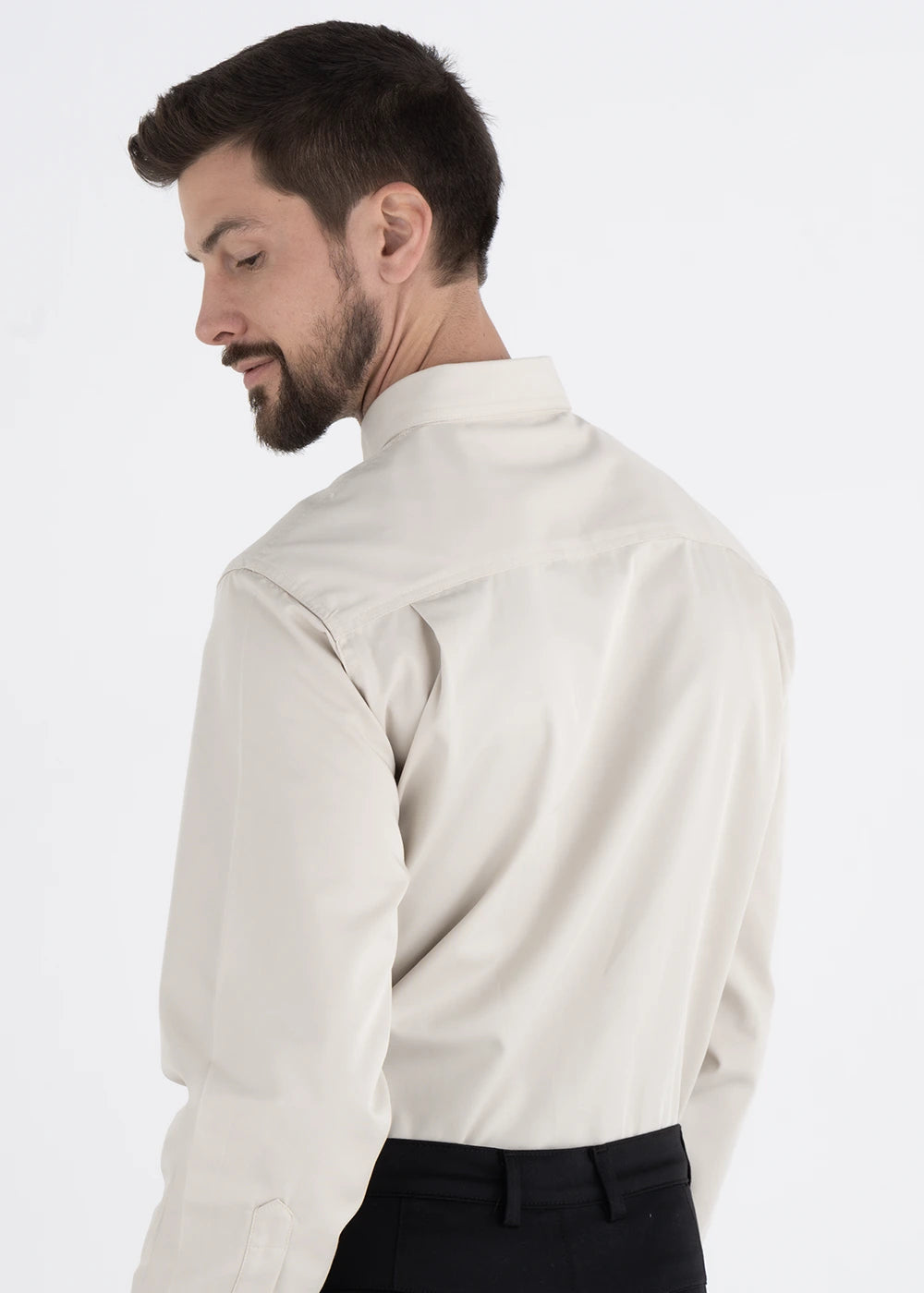 Camisa Hombre Manga Larga Polycotton