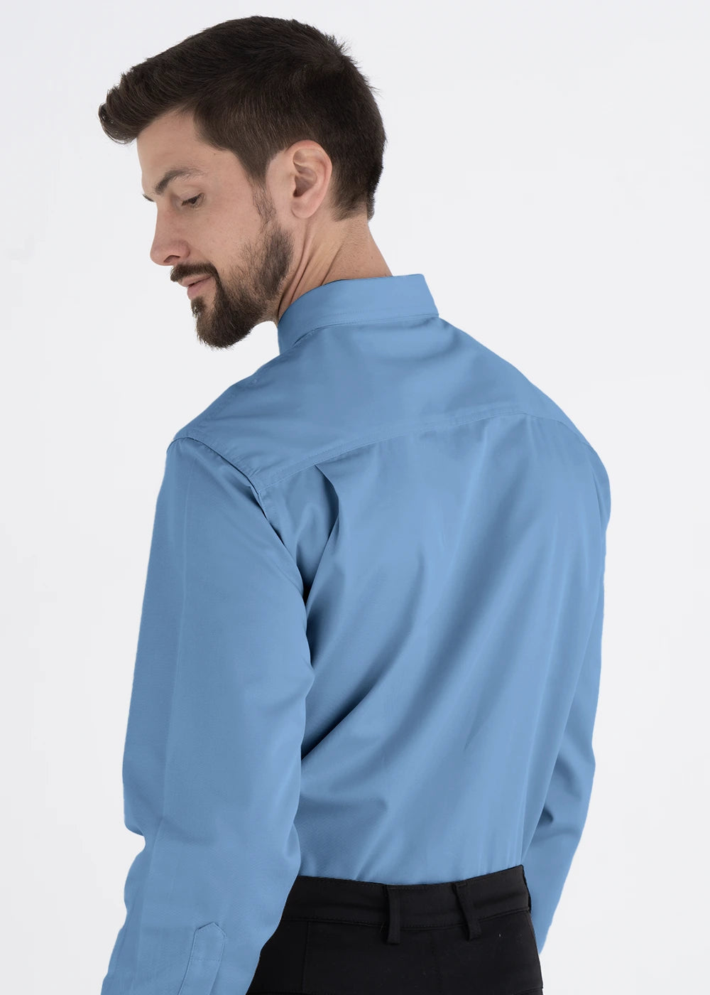 Camisa Hombre Manga Larga Polycotton