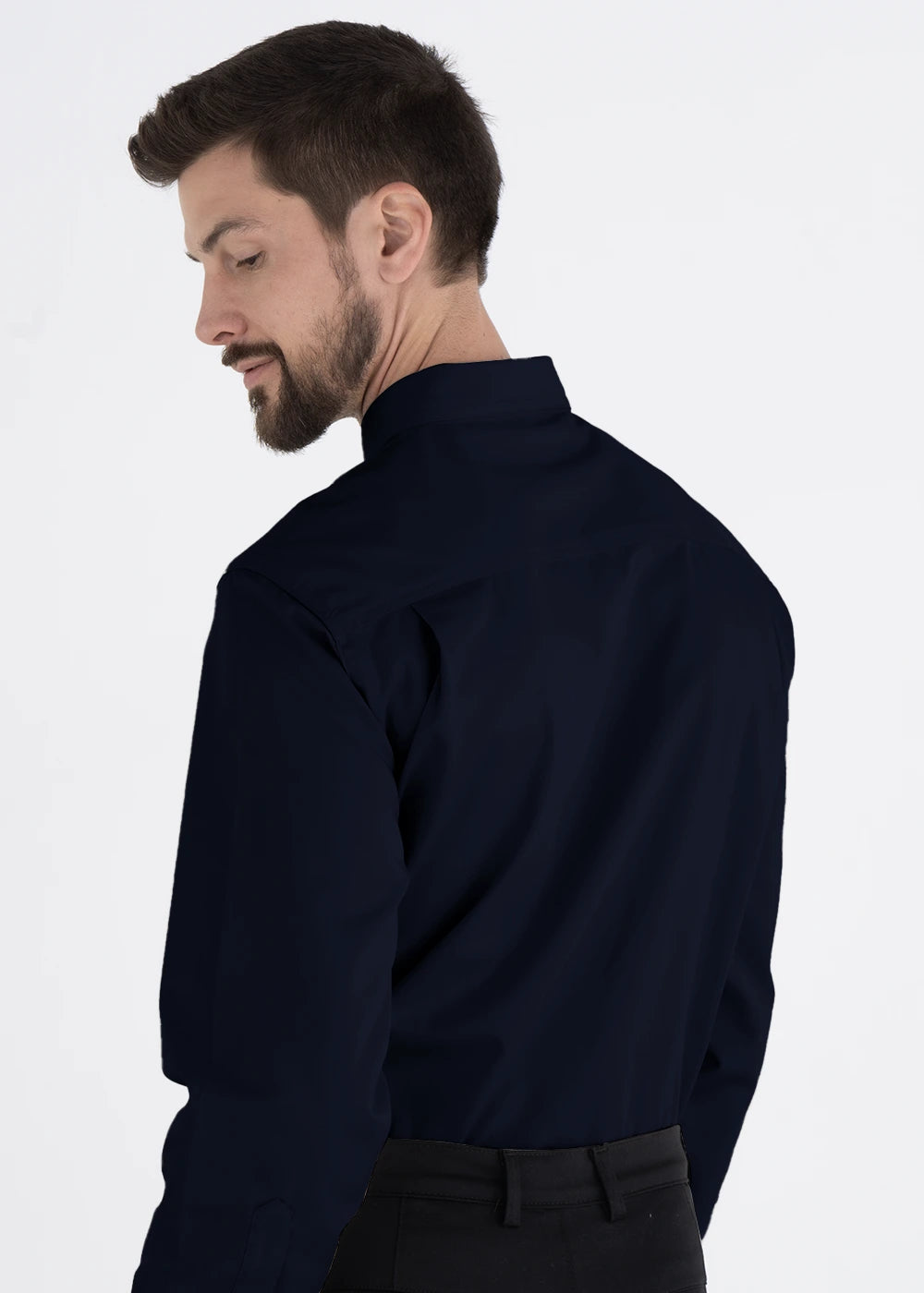 Camisa Hombre Manga Larga Polycotton