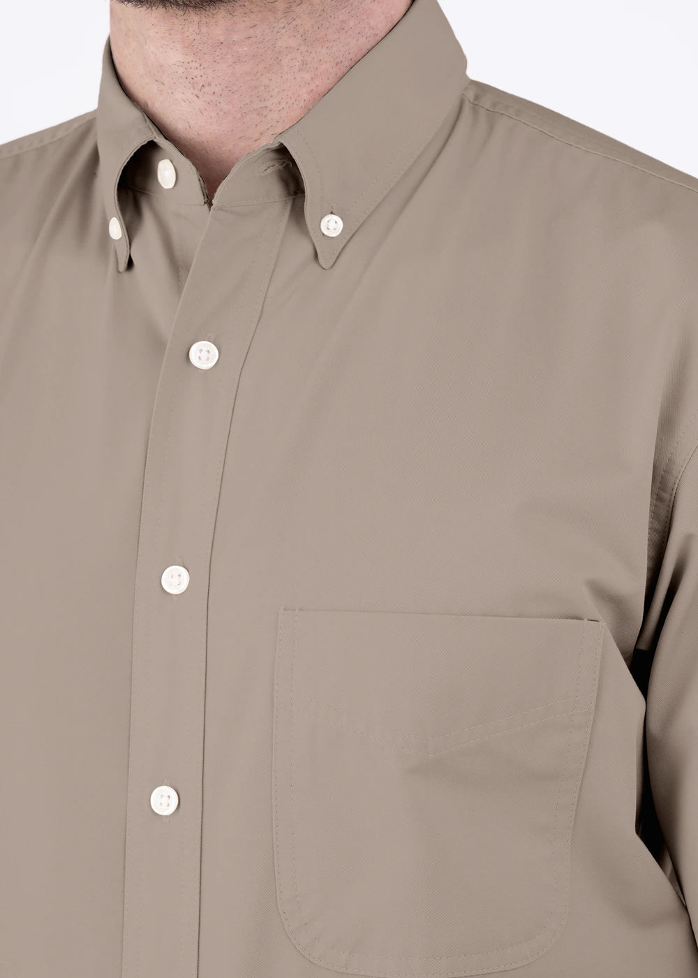 Camisa Hombre Manga Corta Polycotton