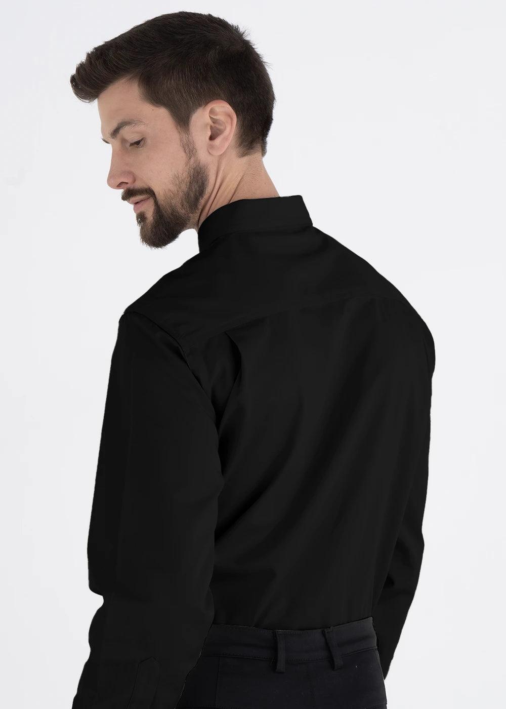 Camisa Hombre Manga Larga Polycotton