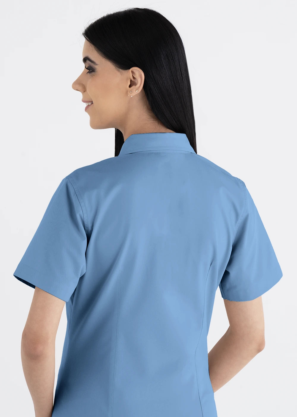 Blusa Mujer Manga Corta Polycotton