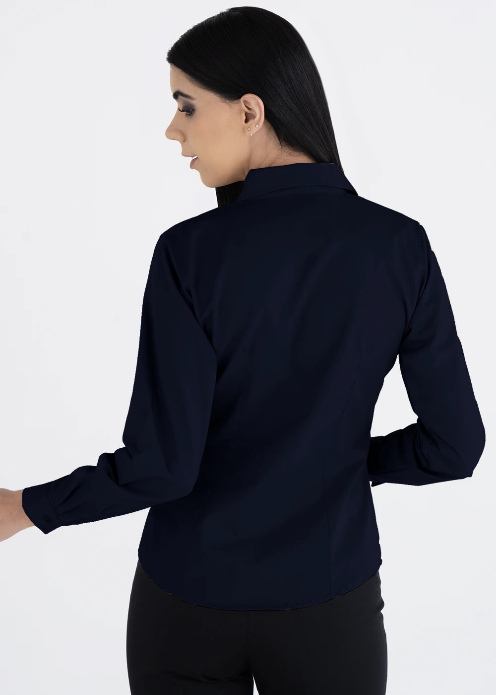 Blusa Mujer Manga Larga Polycotton