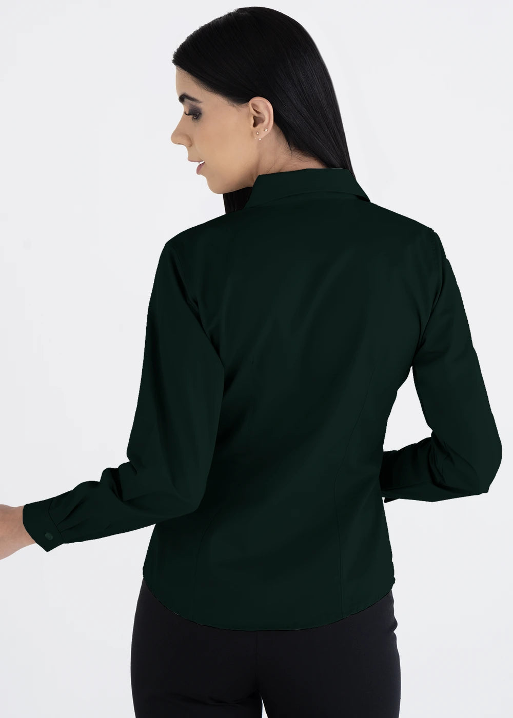 Blusa Mujer Manga Larga Polycotton