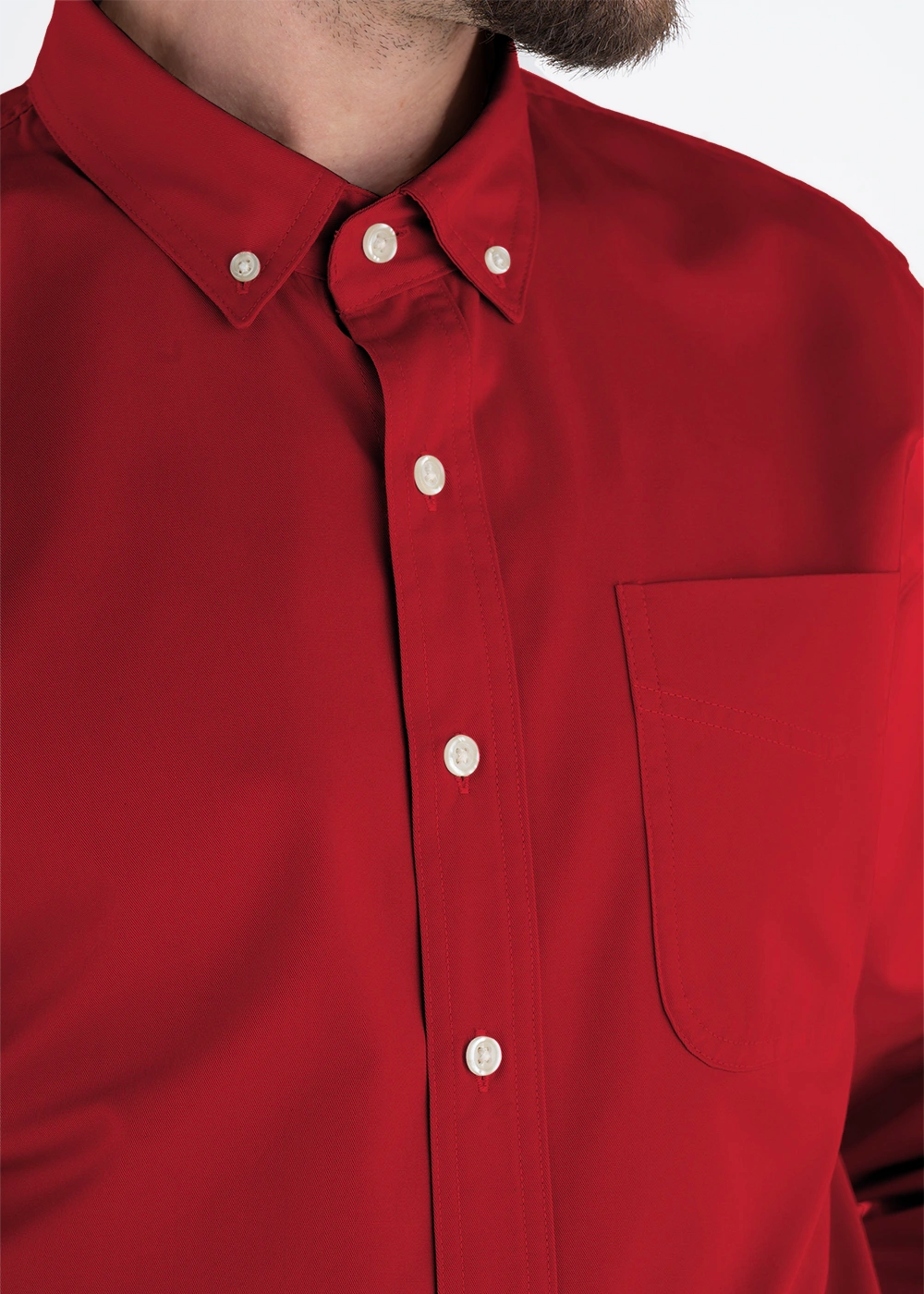 Camisa Hombre Manga Larga Polycotton