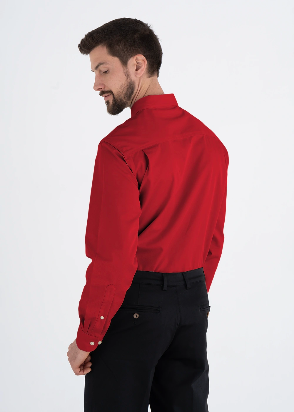 Camisa Hombre Manga Larga Polycotton