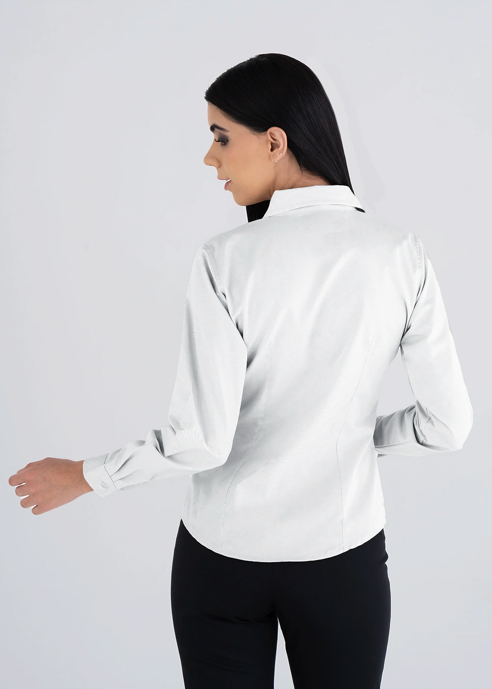 Blusa Mujer Manga Larga Polycotton