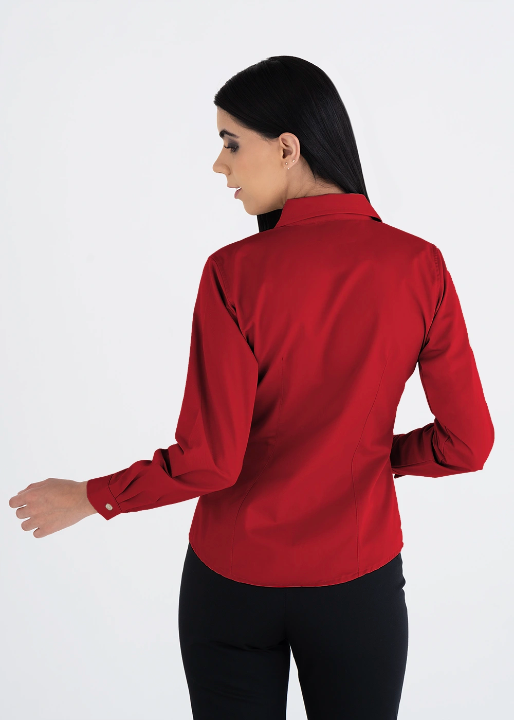 Blusa Mujer Manga Larga Polycotton