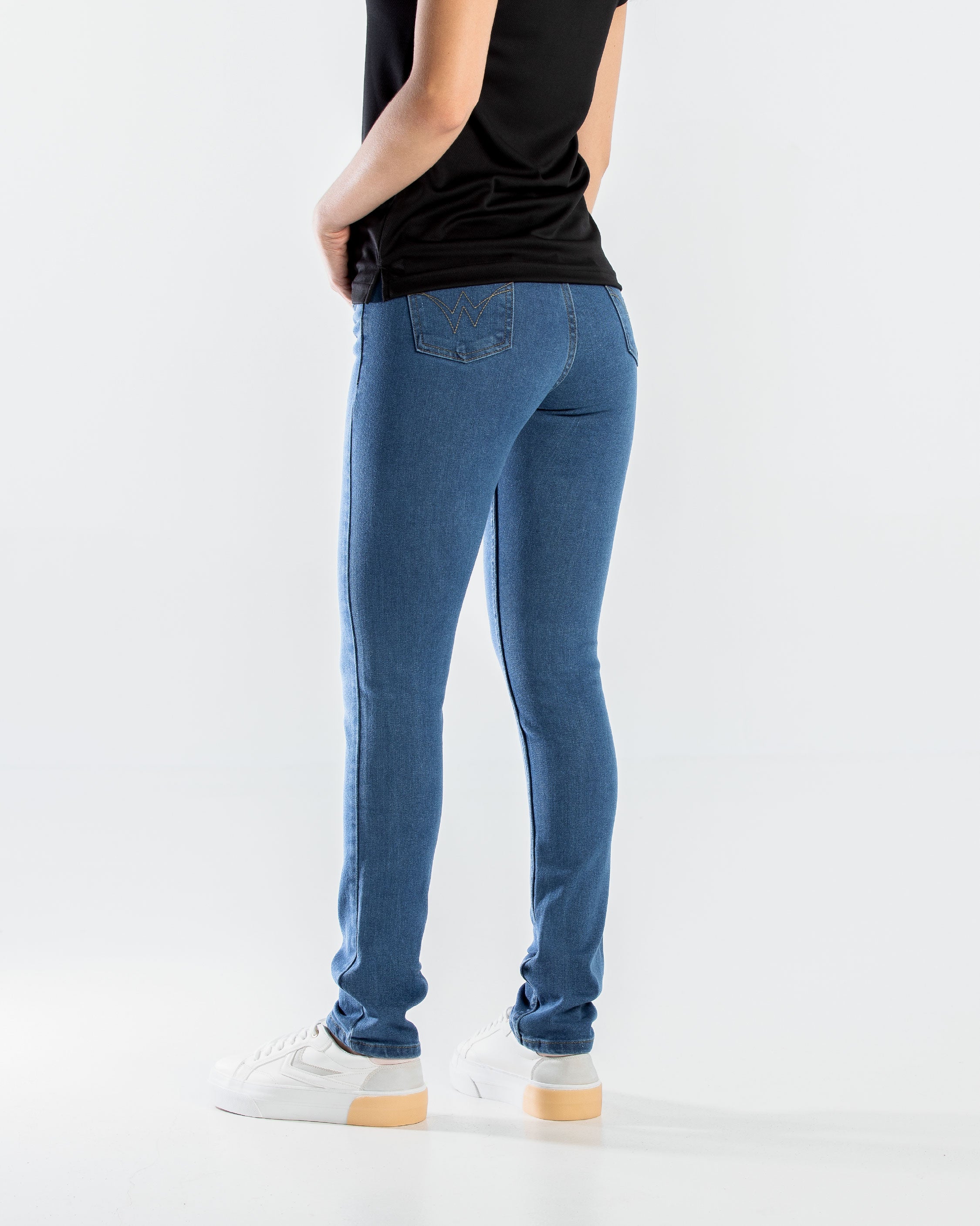 Pantalón Mujer Mezclilla Stone – Mezclilla