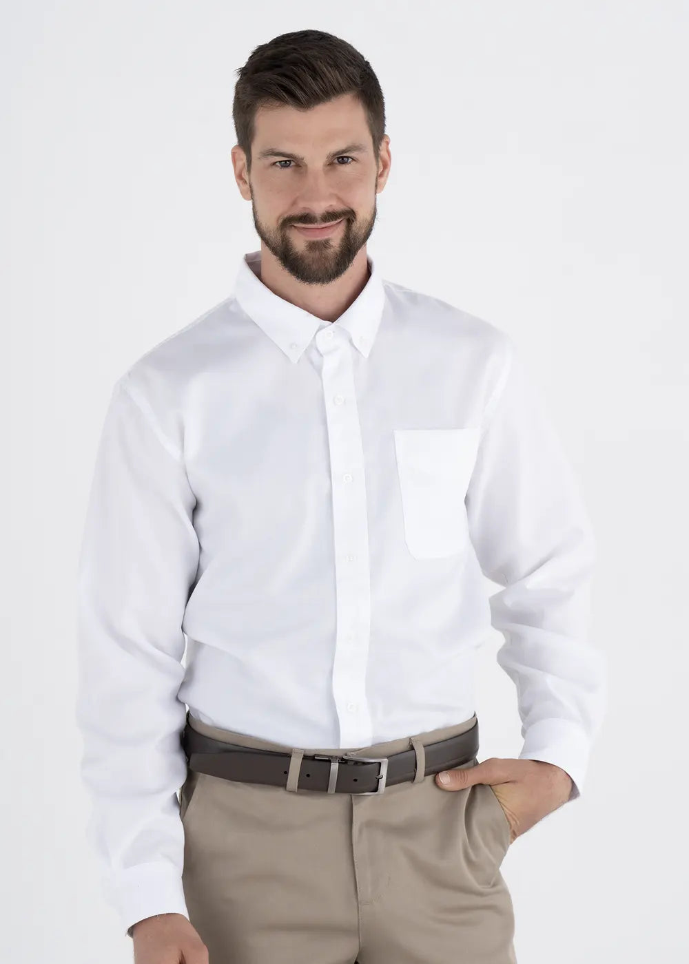 Camisa Hombre Manga Larga Pima