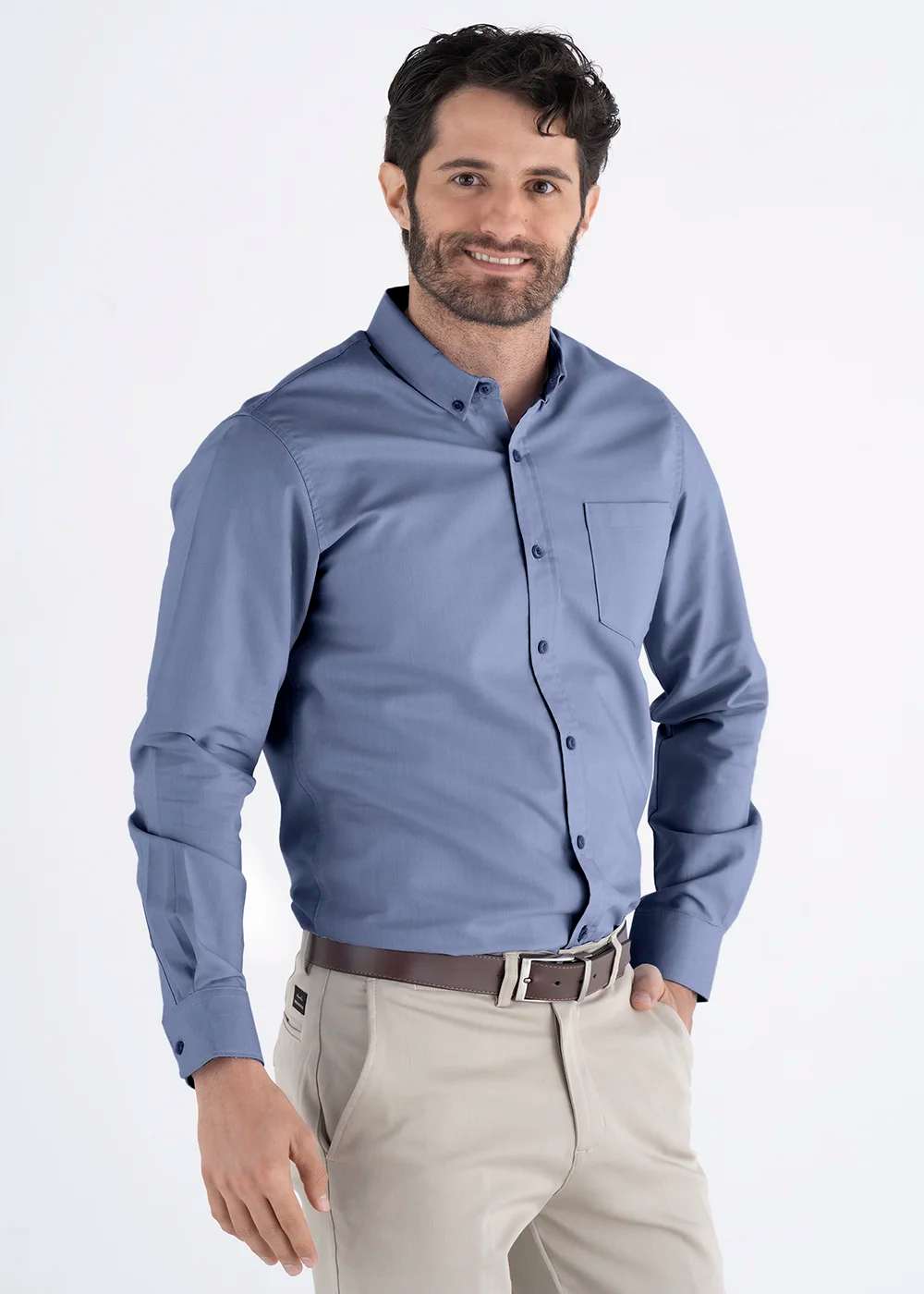 Camisa Hombre Manga Larga Regal