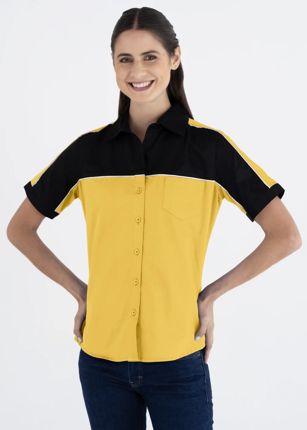 Blusa Mujer Manga Corta Scuderia