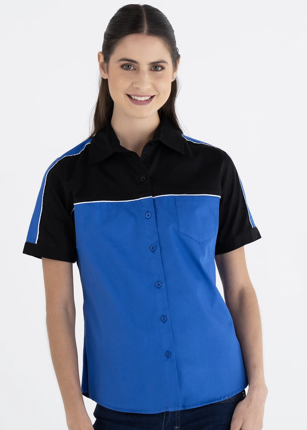 Blusa Mujer Manga Corta Scuderia
